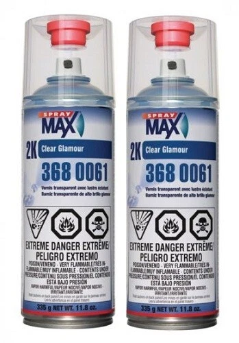 SprayMax 3680061 2K Glamour High Gloss Clear Coat ( 2-pack) - Image 1 of 1