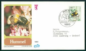 GERMANY FDC 1984 FAUNA INSECTS INSECT INSEKTEN INSECTES ff37 - Picture 1 of 2