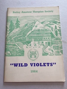 Wild Violets Batley Amateur Thespian Society Souvenir Programme Dewsbury 1964 - Picture 1 of 7