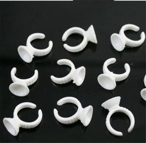 Microblading Pigment Rings Tattoo Ink Cups Holder For Permanent Makeup Supplies - Picture 1 of 11