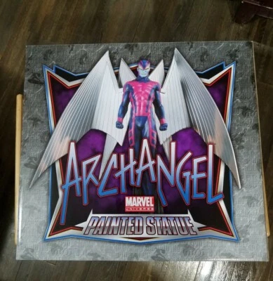 BOWEN Designs X 战警天使雕像漫威编号 73/1000 件 罕见 — 第 1/4 张图片