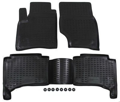 Rubber mats rubber floor mats for VW Touareg / Porsche Cayenne 2002-2010 - Image 1 of 4