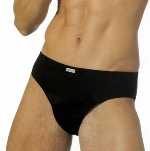 3 Mens Briefs Nottingham Cotton Mercerized with Elastic Threaded - 7000-2810 - Picture 1 of 3