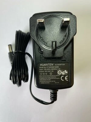 DIXIETREE Caricabatterie adattatore 30 V 1,2 A AC-DC KT36W300120BS 5,5 mm x 2,1 mm corrente costante