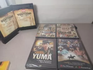 Huge Western DVD Lot 42 Movies & 150 TV Episodes 4 DVDs New Sealed & TV Open Box - Foto 1 di 2