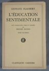 L'éducation sentimentale - Tome Deuxième - G. Flaubert - notes de E. Maynial -