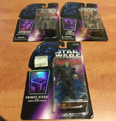 Lote de 3 Figuras Kenner 1997 Star Wars Sombras del Imperio Foto 1 de 4