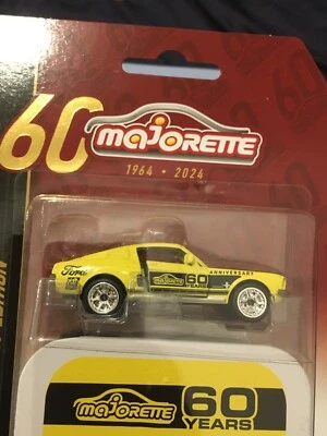 MAJORETTE FORD MUSTANG 60th Anniversary Edition with tin | 1:55 scale - Image 1 of 2