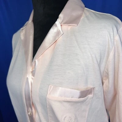 Jones New York Silky Satin Knit 2 Piece Pajama Set Peach  Size Small NWT - Image 1 of 4