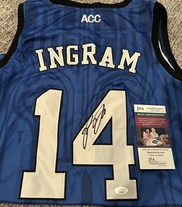 Brandon Ingram Signed Duke Blue Devils Jersey JSA COA Authentic Autograph NBA - Picture 1 of 4