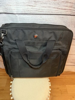 Портфель для ноутбука Targus классический тонкий сумка-мессенджер просторная 17-дюймовая с подкладкой из пеноматериала - Изображение 1 из 4