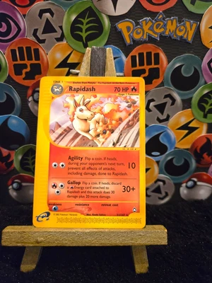 Pokémon TCG - VINTAGE 2002 - Rapidash (Non Holo) - Aquapolis - 31/147 RARE NM/M - Image 1 of 2