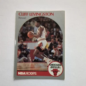 1990-91 Hoops Cliff Levingston Chicago Bulls #405 - Picture 1 of 2