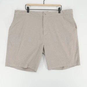 Reyn Spooner Aloha Shorts Mens 40 Gray Beige Stretch Summer Lightweight Pockets - Picture 1 of 8