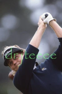 1982 US OPEN Laurie Rinker GOLFING - 35mm Golf Slide - Picture 1 of 1