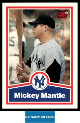 1991 Line Drive Mickey Mantle Mickey Mantle New York Yankees #11 - Image 1 of 2