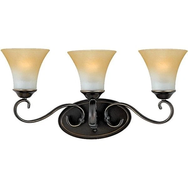 QUOIZEL DH8603PN - NEW IN BOX - 3 LIGHT VANITY SCONCE - Image 1 of 1