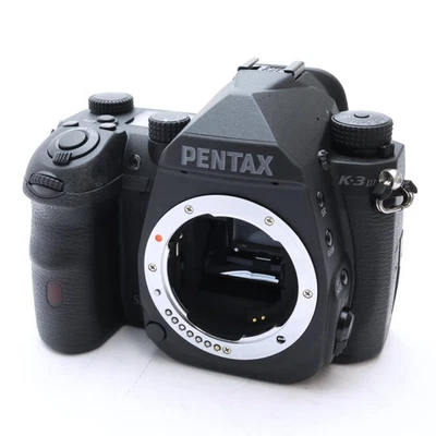 Pentax K-3 Mark III Monochrome Body Shutter Count 5525 - Image 1 of 4
