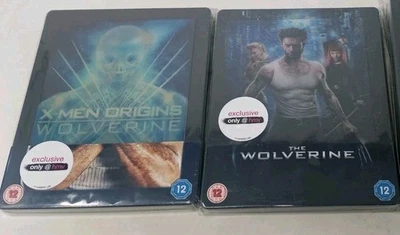 X-Men Origins Wolverine & The Wolverine Lenticular Zavvi Steelbook Lot - Image 1 of 4