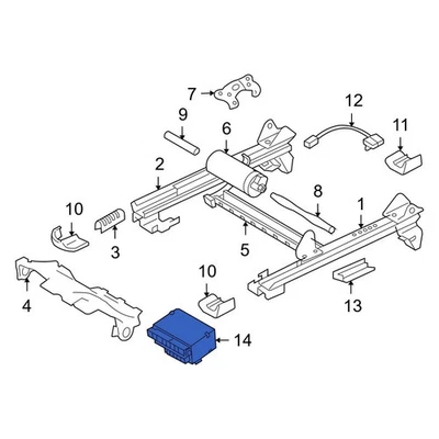 For Volvo S60 Cross Country 2016-2018 Volvo Seat Heater Control Module Foto 1 de 4
