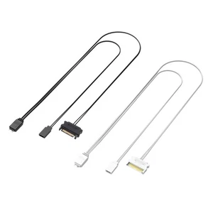 5V 3Pin ARGB Controllers SYNC HUB Transfer Extension Cable - Picture 1 of 10