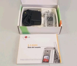 Vintage Cellphone Cingular LG L1400i Silver New Cell Phone Cellular - Picture 1 of 3