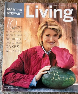 MARTH STEWART LIVING SPECIAL ANNIVERSARY ISSUE 10 YEARS OF Favorite Good Things - Picture 1 of 10