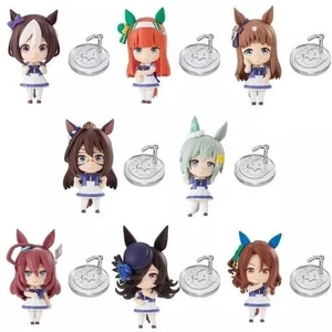 Uma Musume figure mini doll Lot 8 set anime Japan mascot Bandai Hugcot m645 3 - Picture 1 of 3