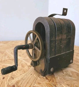 Antiker 5 Stab Magneto für Telefon Handkurbel Generator unbeschriftet Vintage Telefon - Bild 1 von 15