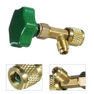 Multi Compatible Refrigerant Charging Valve for Car Ac Brass Flow Control Valve - Picture 1 of 12