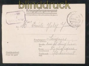 dt. Reich POW Kgf-Brief Stalag XI A Altengrabow 31.12.1942 (45471) - Bild 1 von 1