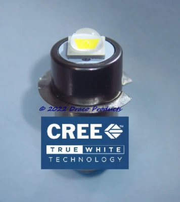Cree Bombilla LED 10W para Fulton Gobierno y Militar 3.6-4.5V, Linterna Celda 3D Foto 1 de 4