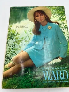 Vintage 1968 Spring Summer Montgomery Ward Fashion Catalog Designer Interiors - Picture 1 of 22