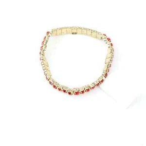 Inc International Concepts Gold and Red Costume Jewelry Bracelet, NWOT - Picture 1 of 3