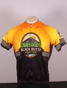 PRIMAL M's Large Bike Cycling Deschutes Brewing Oregon Black Butte Porter Jersey - Picture 1 of 10