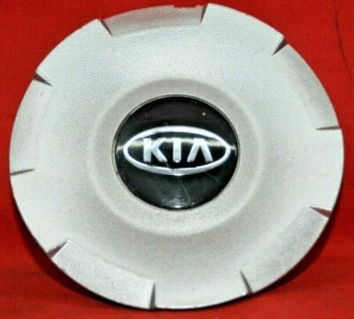 Kia Spectra 2002 2003 2004 OEM tapa central plateada 0K2NA-37-190 1K2NA-37-180 Foto 1 de 4