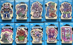 GET A GRIP Garbage Pail Kids DEADWOODZ 2 COMPLETE BASE WOOD SET 10 FIGURES - Picture 1 of 2