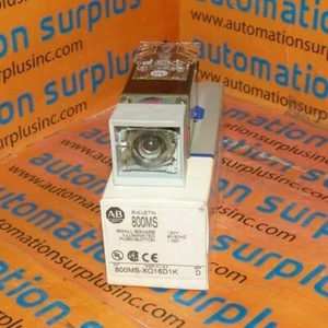 ALLEN-BRADLEY 800MS-XO16D1K ILLUMINATED PUSHBUTTON NEW!! QUANTITY!! WOW!! - Picture 1 of 7