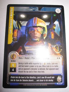 STAR WARS CCG JEDI KNIGHTS CARD MINT/N-MINT RARE LUKE SKYWALKER 22 R 1ST DAY - Picture 1 of 2