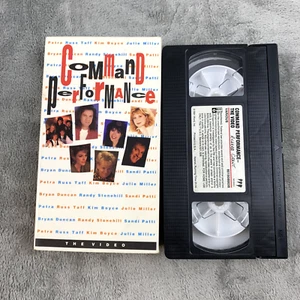 Command Performance (VHS) 1991 Petra, Russ Taff, Bryan Duncan, Sandy Patti - Picture 1 of 2