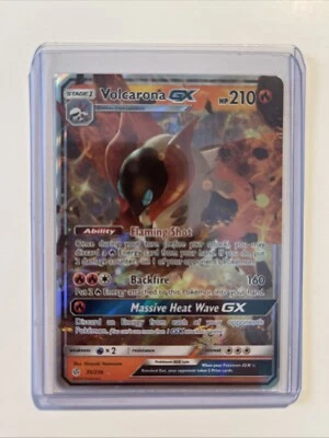 Volcarona GX 35/236 Sm-Cosmic Eclipse Holo (Ships in TopLoader) - Image 1 of 2
