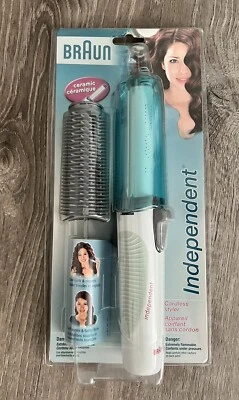 BRAUN Independent Model C20 Cordless Styler w/ Energy Cell New Sealed NIP - Image 1 of 2