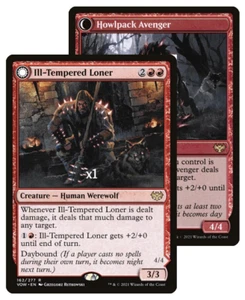 MTG Innistrad: Crimson Vow VOW Ill-Tempered Loner MINT - Picture 1 of 1