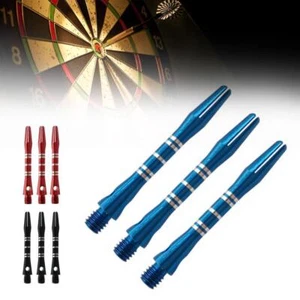 3pcs Aluminium Alloy Shafts Darts Accessories Stems Pole Metal Alloy USNEW - Picture 1 of 11