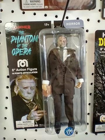 Mego Hammer The Phantom Of The Opera 8” Action Figure New Unopened Cover