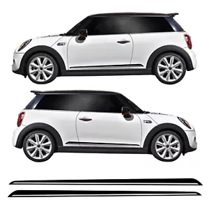 Calcomanía de vinilo para puerta lateral a rayas gráficos para Mini Cooper S One JCW F56 - Imagen 1 de 3