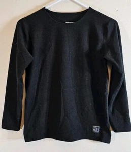 Polar Max Technical Base Layer Youth Fleece Crew Large 14 - 16 Black - Picture 1 of 4