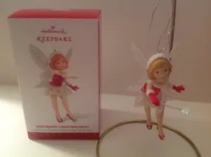 HALLMARK 2013 Limited Edition VERY MERRY CHRISTMAS FAIRY MESSENGERS ORNAMENT - Picture 1 of 2