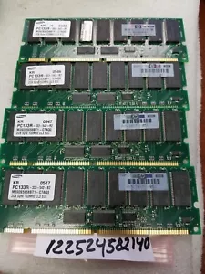 8GB 2GB X 4 SDRAM PC PC133 133MHZ SDR 133 SYNCH 168PIN ECC-REG RDIMM 2RX4 128X4 - Picture 1 of 1