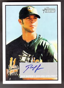 2003 BOWMAN HERITAGE #SG-RH RICH HARDEN SIGNS OF GREATNESS AUTOGRAPH - Picture 1 of 1